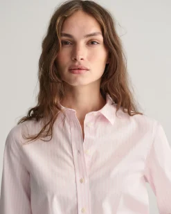 Regular Fit Striped Poplin Shirt