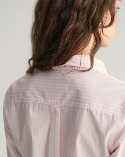 Regular Fit Striped Poplin Shirt