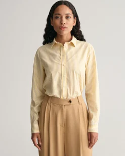 Regular Fit Striped Poplin Shirt