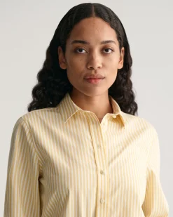 Regular Fit Striped Poplin Shirt