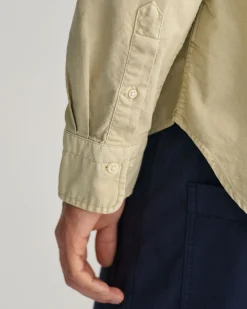 Regular Fit Sunfaded Archive Oxford Shirt