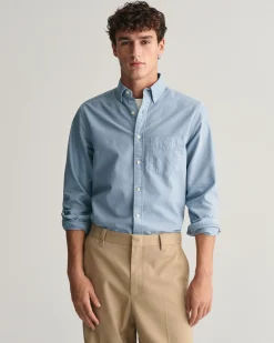 Regular Fit Sunfaded Archive Oxford Shirt