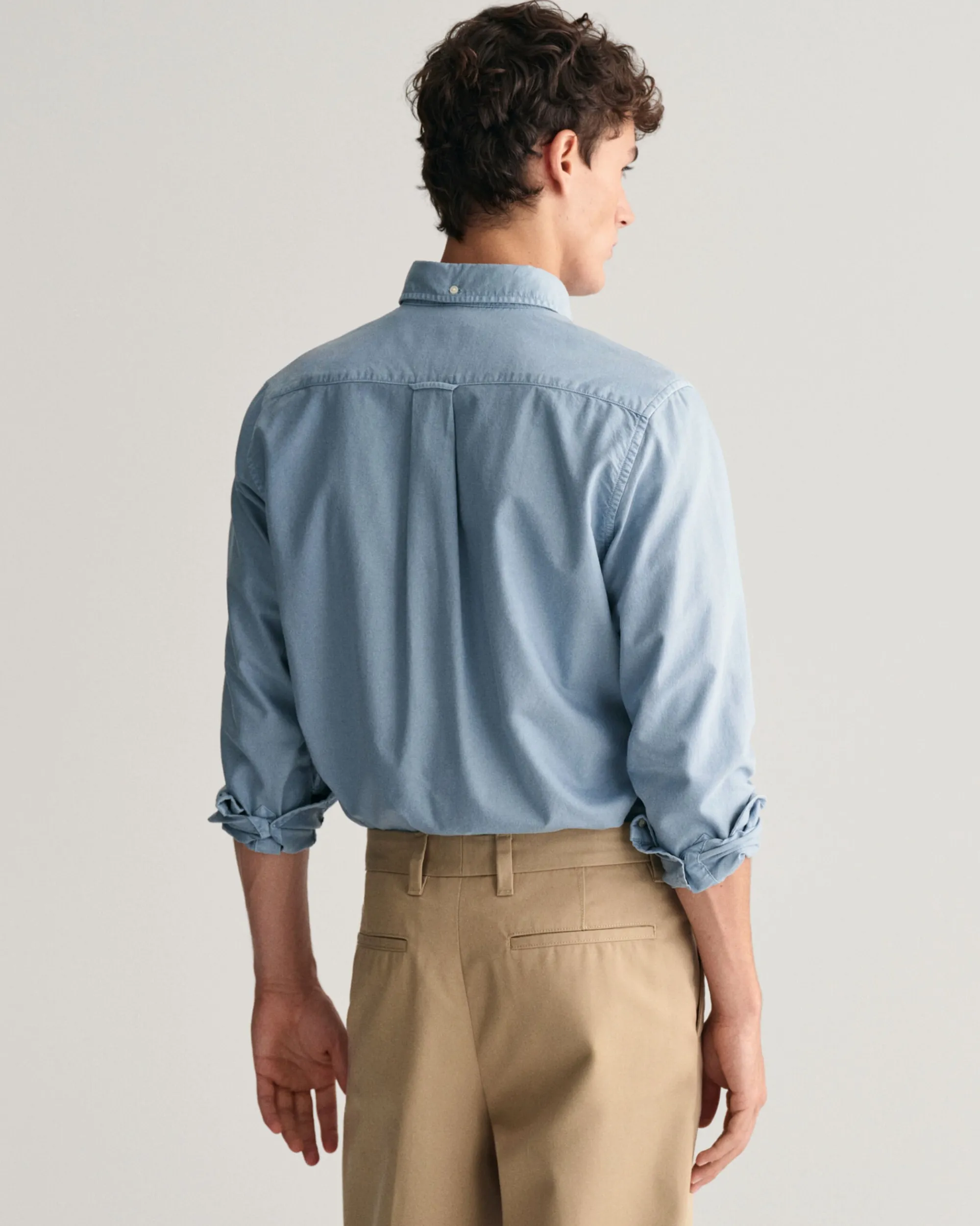 Regular Fit Sunfaded Archive Oxford Shirt