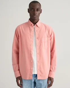 Regular Fit Sunfaded Archive Oxford Shirt
