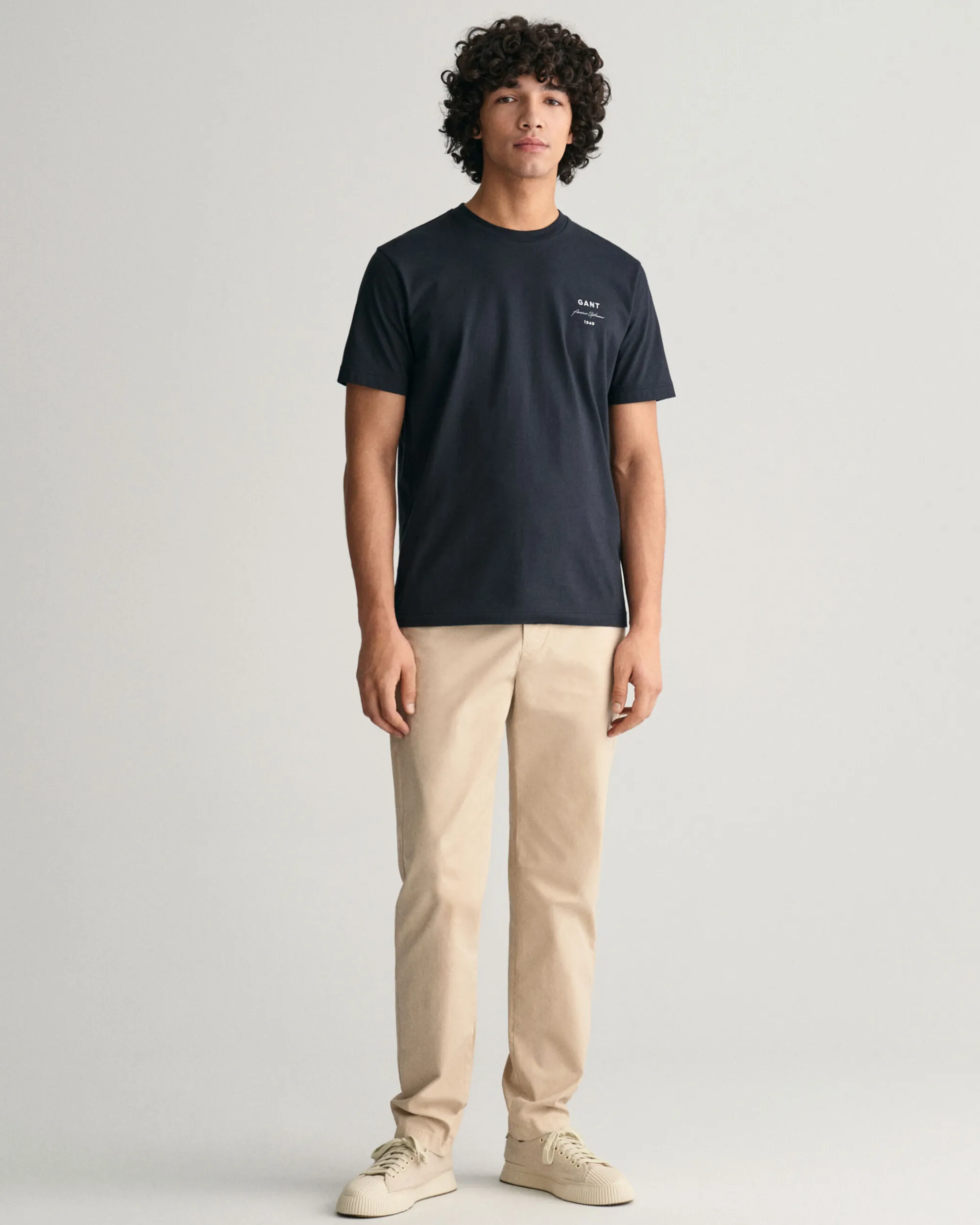 Regular Fit Sunfaded Chinos