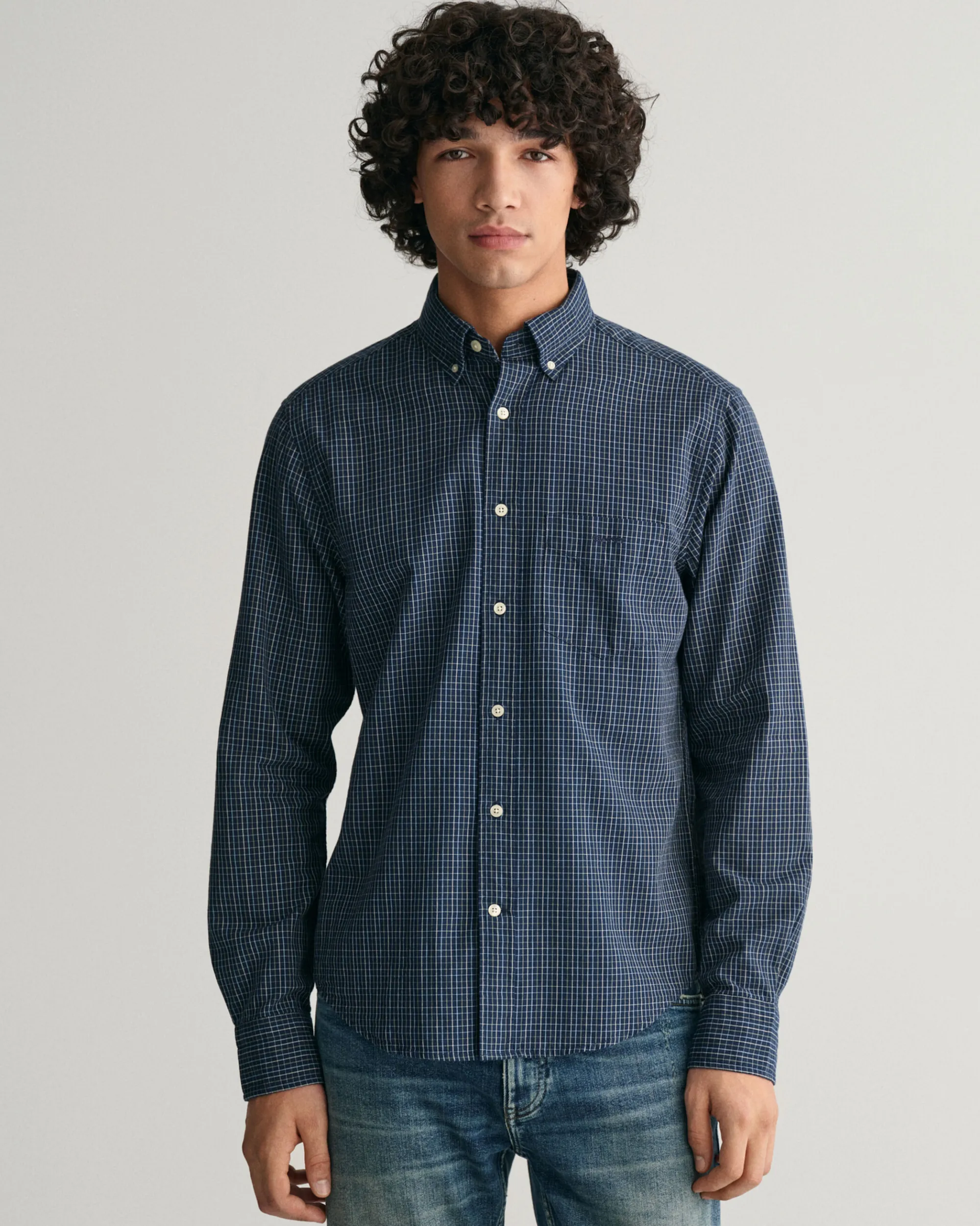 Regular Fit Tattersall Archive Oxford Shirt