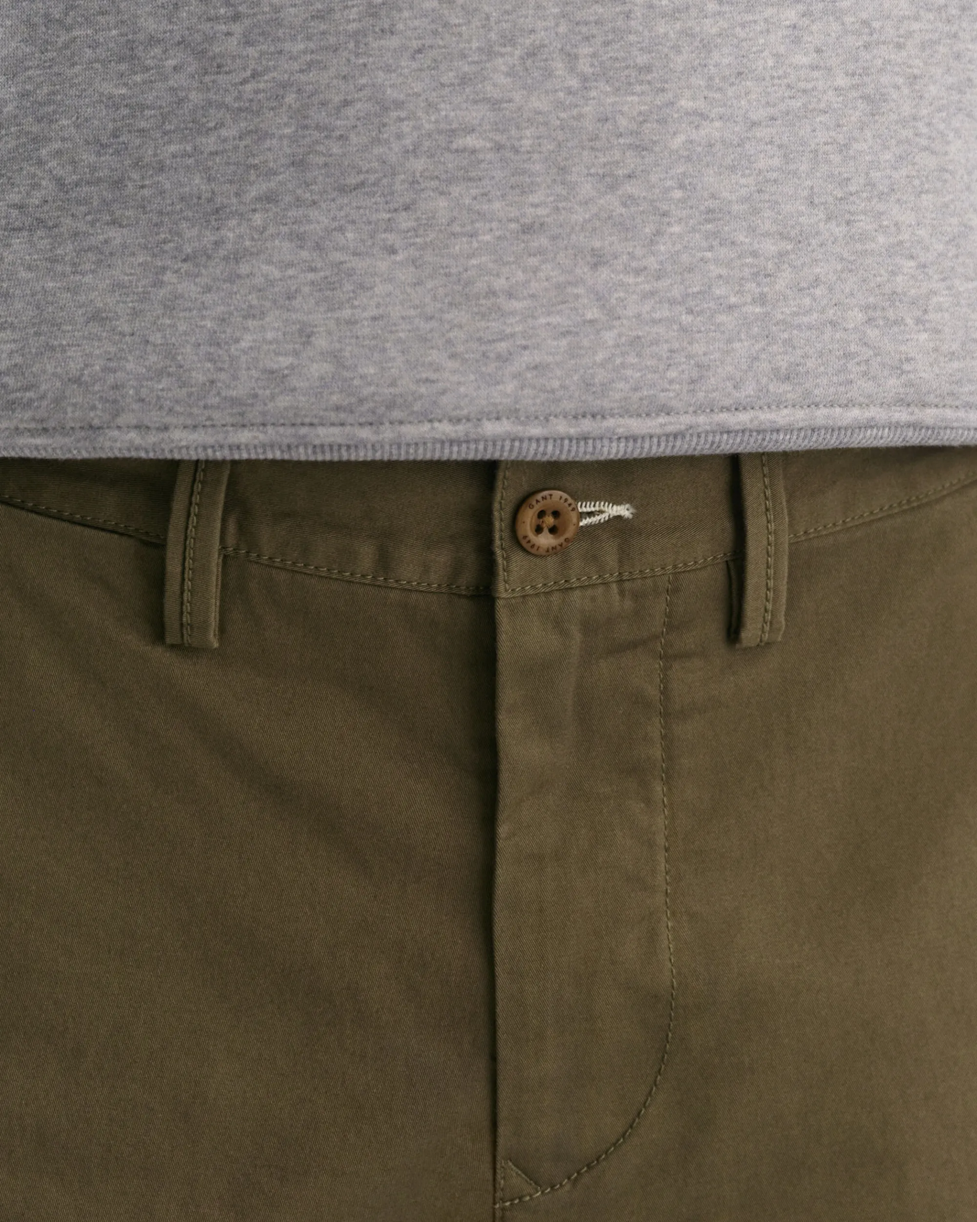 Regular Fit Twill Chinos