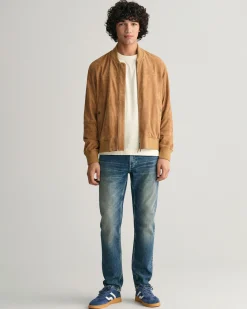 Regular Fit Vintage Wash Jeans