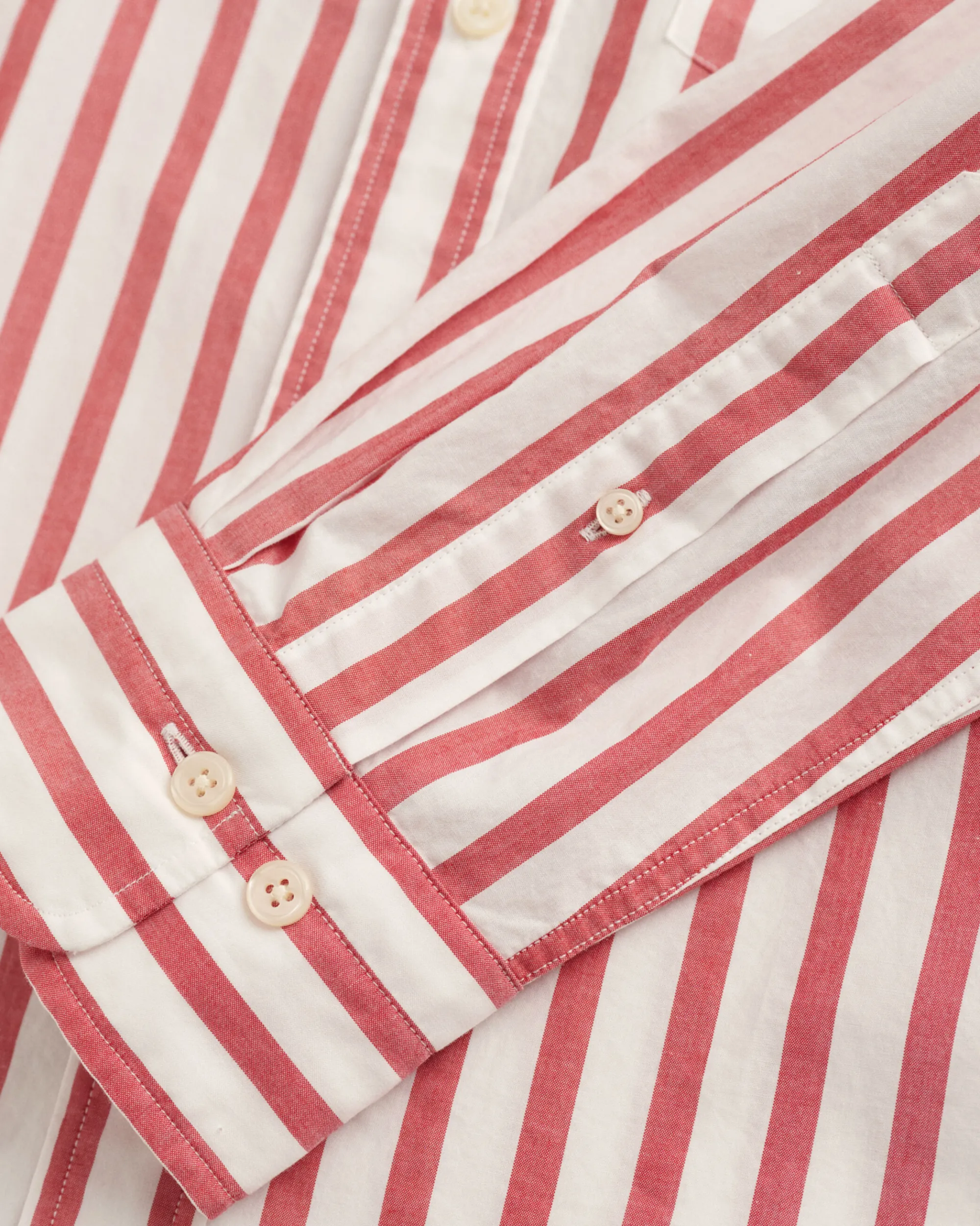 Regular Fit Wide Striped Poplin Shirt