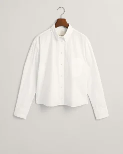 Relaxed Fit Cropped Shirt