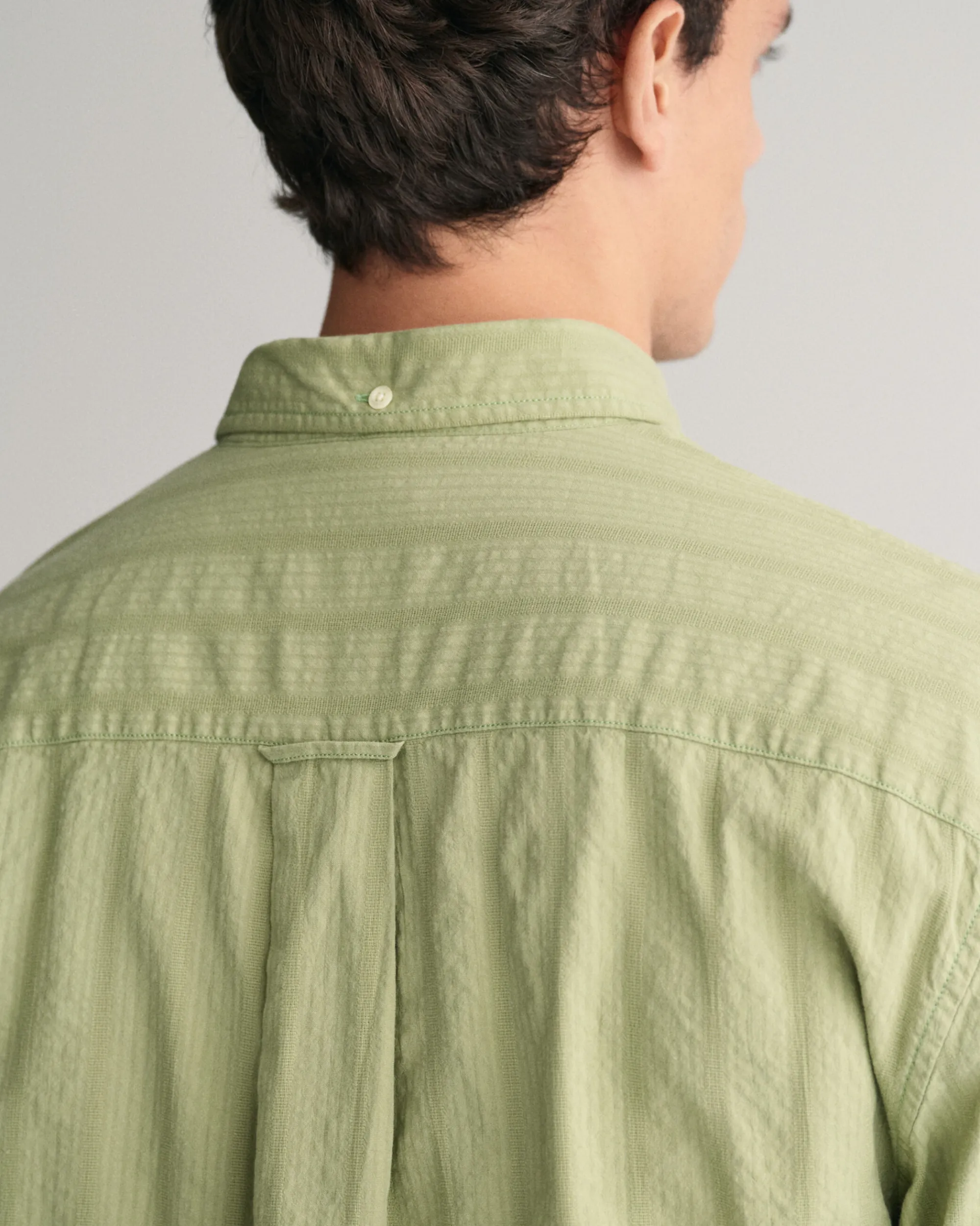 Relaxed Fit Dobby Striped Shirt