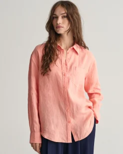 Relaxed Fit Linen Shirt