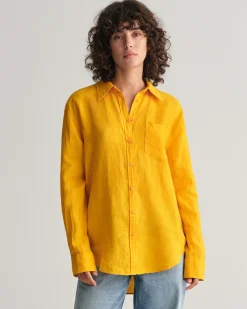 Relaxed Fit Linen Shirt