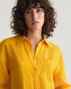 Relaxed Fit Linen Shirt