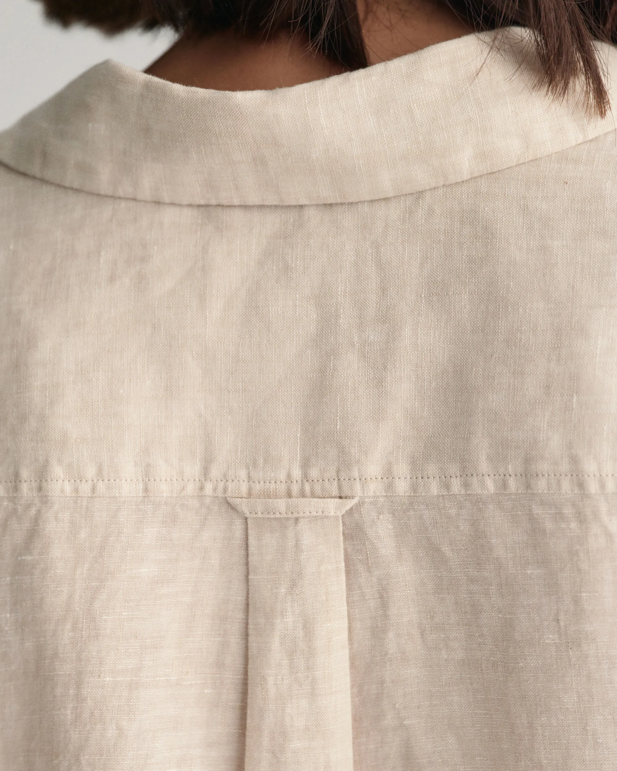 Relaxed Fit Linen Short Sleeve Shirt