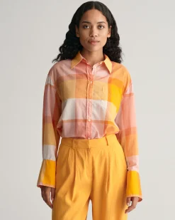 Relaxed Fit Madras Check Shirt