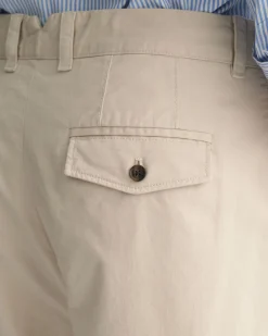 Relaxed Fit Peached Cotton Chinos
