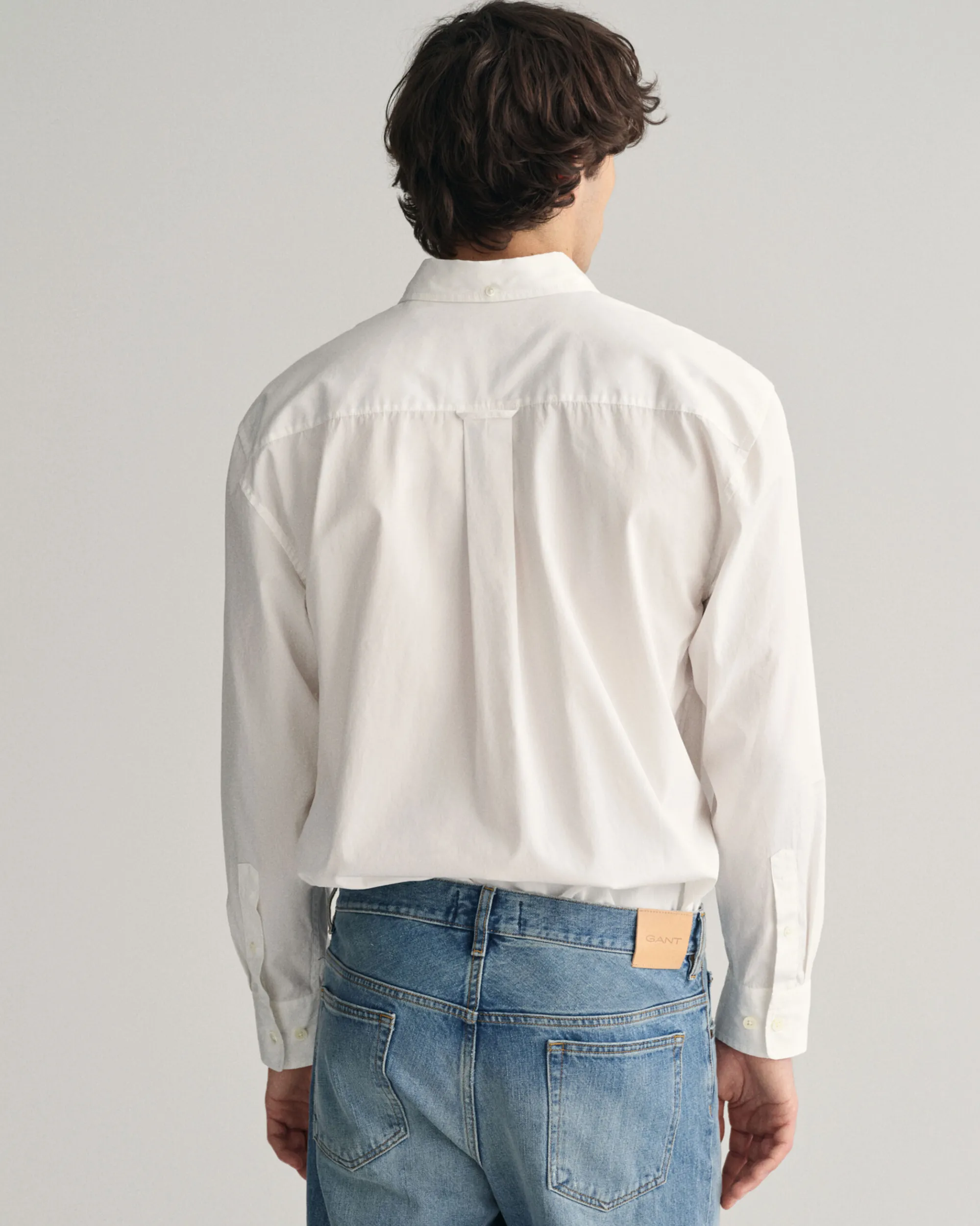 Relaxed Fit Poplin Shirt