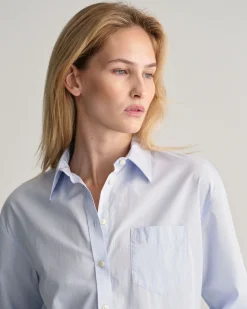 Relaxed Fit Poplin Shirt