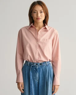 Relaxed Fit Poplin Shirt