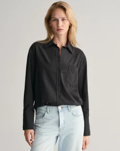 Relaxed Fit Seersucker Striped Shirt