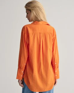 Relaxed Fit Seersucker Striped Shirt