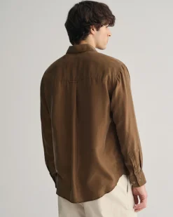 Relaxed Fit Silk Shirt