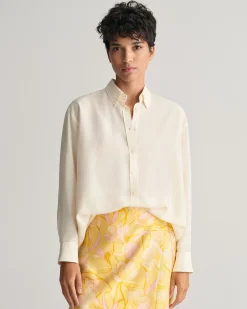 Relaxed Fit Silk Shirt