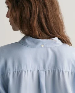 Relaxed Fit Silk Shirt