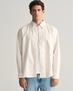 Relaxed Fit Striped Heritage Oxford Shirt