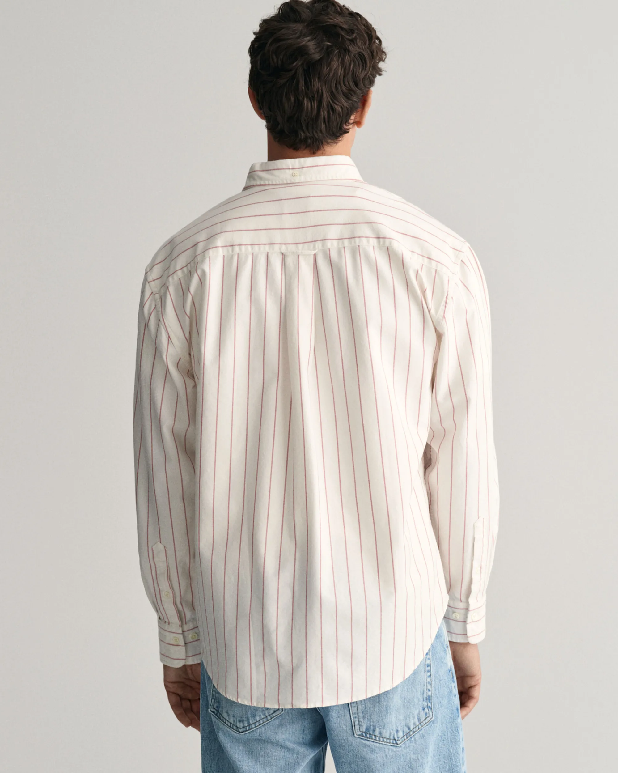 Relaxed Fit Striped Heritage Oxford Shirt