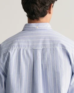 Relaxed Fit Striped Heritage Oxford Shirt