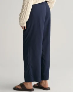 Relaxed Fit Tie Waist Pants