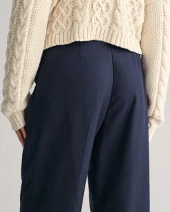 Relaxed Fit Tie Waist Pants