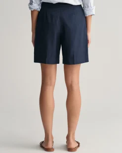 Relaxed Fit Tie Waist Shorts