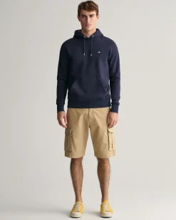 Relaxed Fit Twill Cargo Shorts