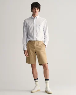 Relaxed Fit Twill Shorts