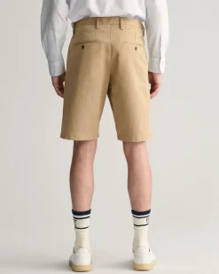 Relaxed Fit Twill Shorts
