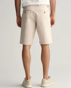 Relaxed Fit Twill Shorts