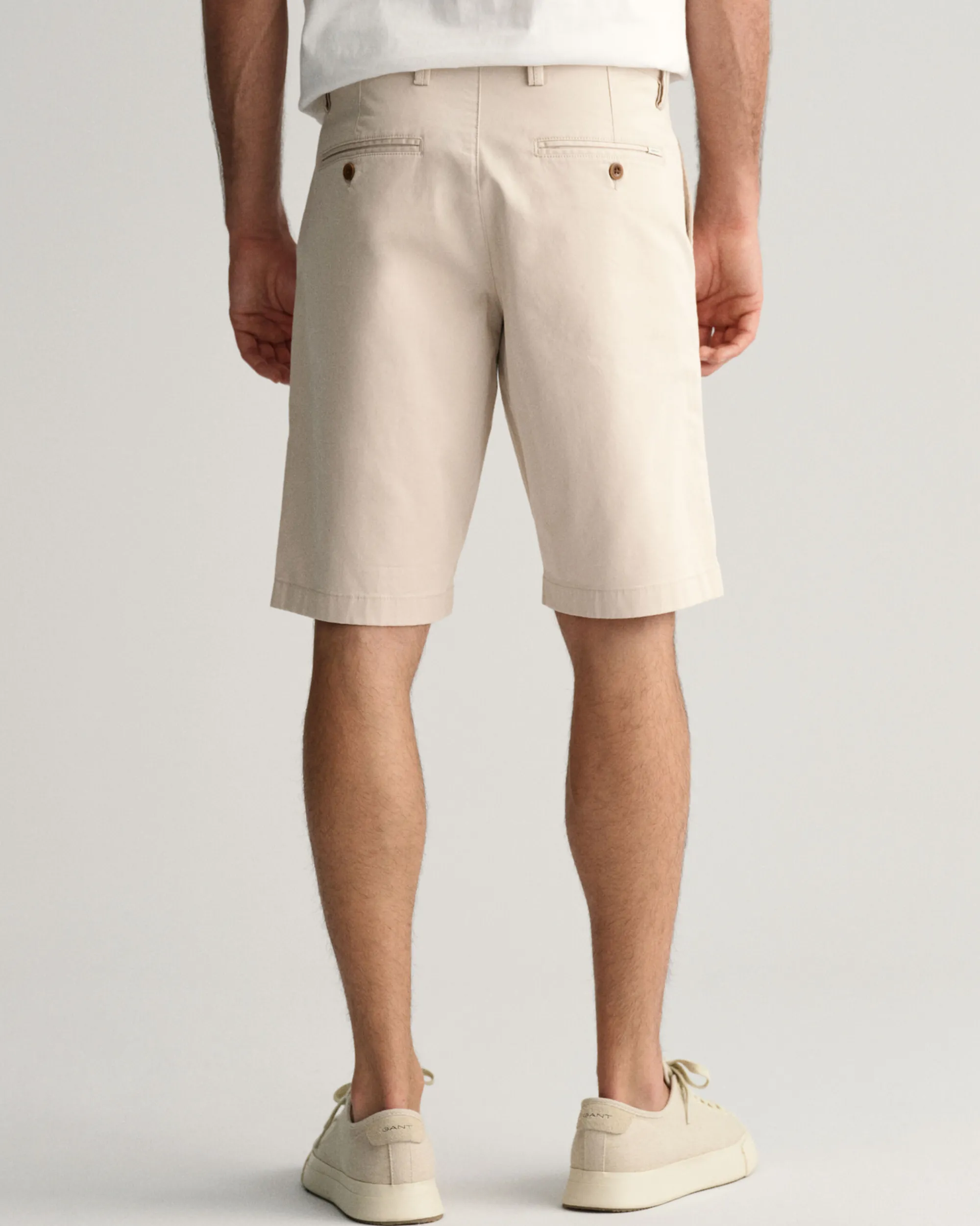 Relaxed Fit Twill Shorts