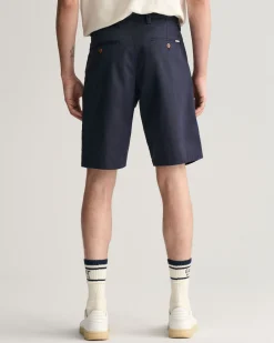 Relaxed Fit Twill Shorts