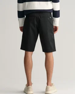 Relaxed Fit Twill Shorts