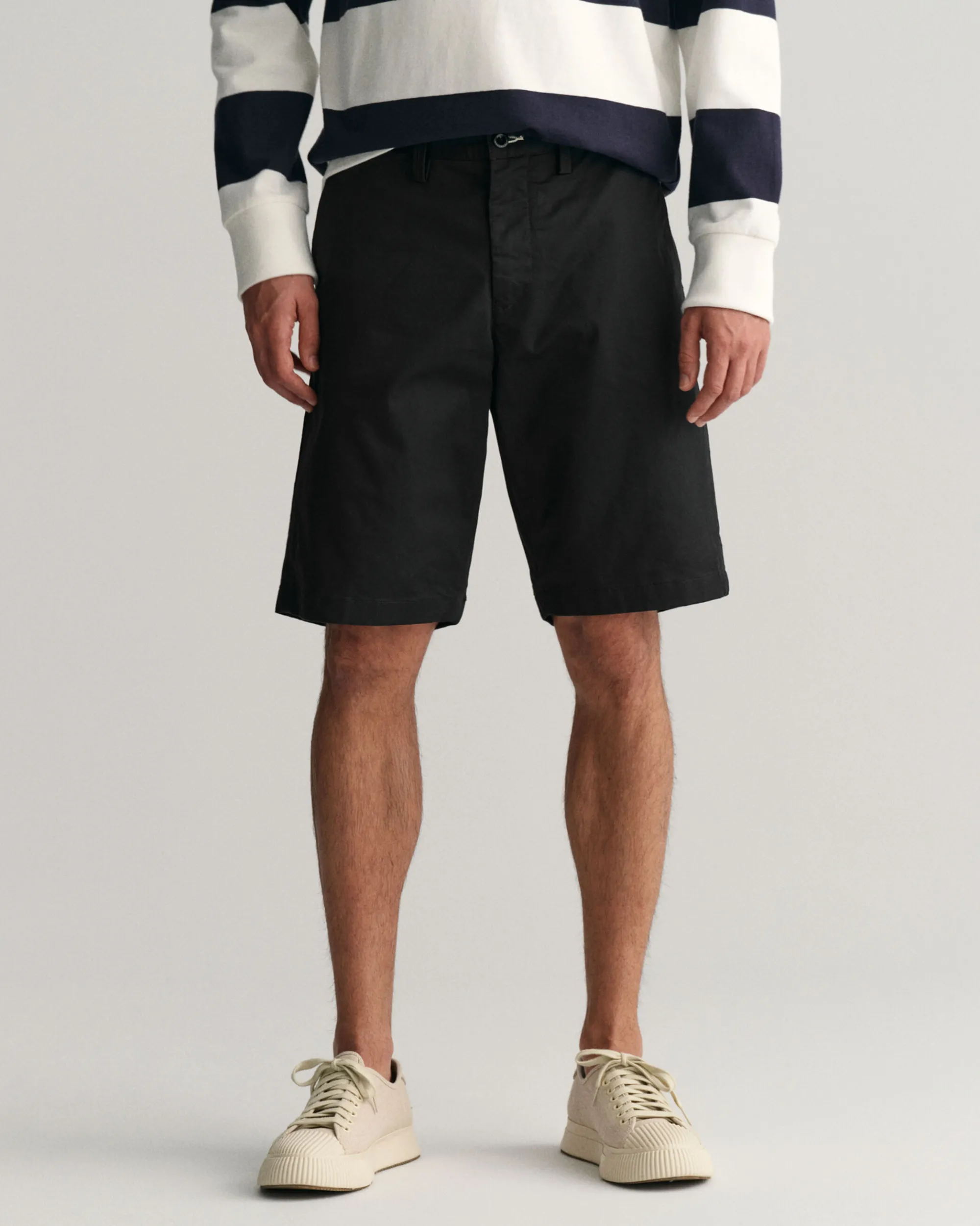 Relaxed Fit Twill Shorts