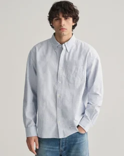 Relaxed Fit US Banker Stripe Oxford Shirt