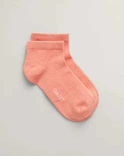 Ribbed Lyocell Ankle Socks