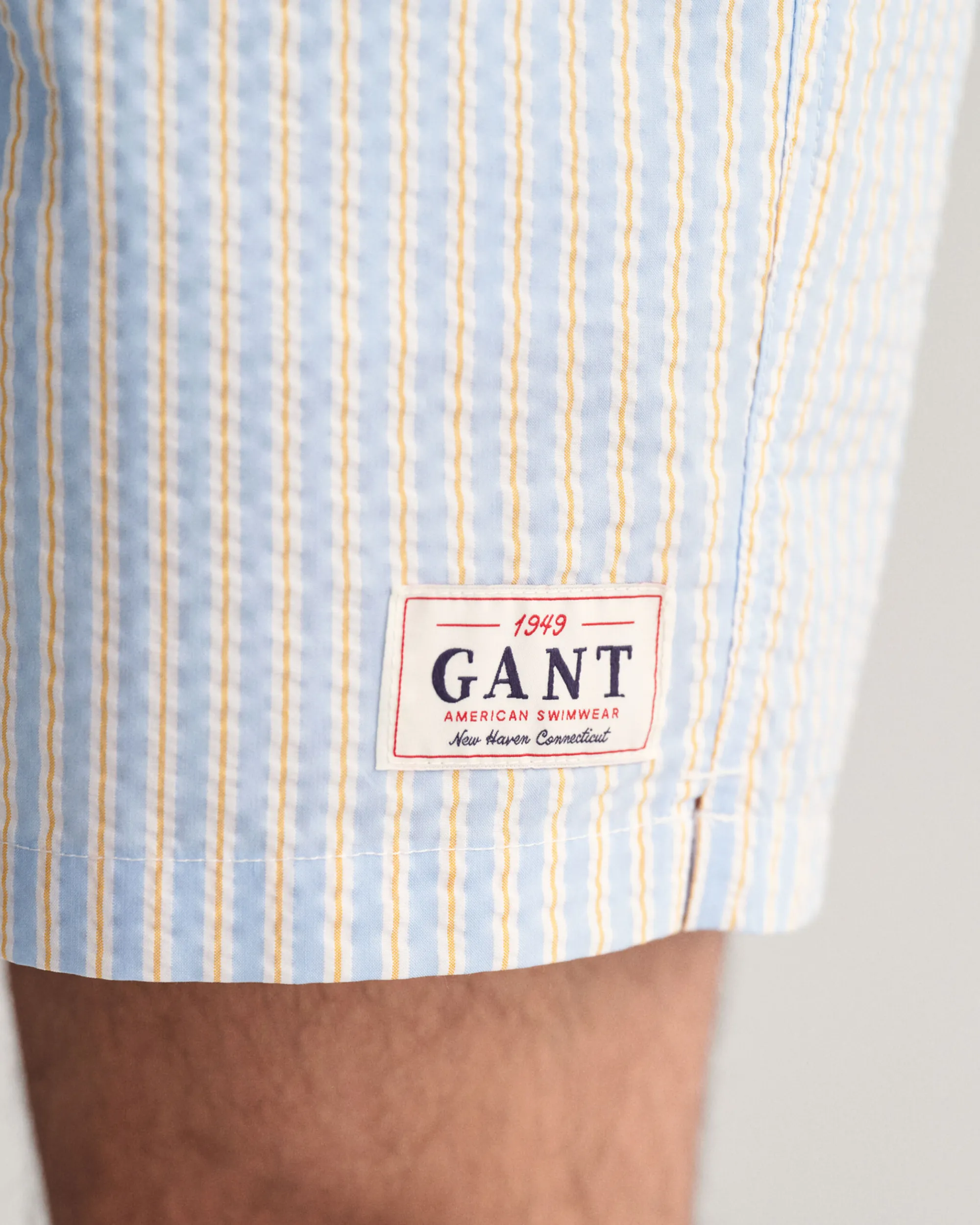 Seersucker Swim Shorts