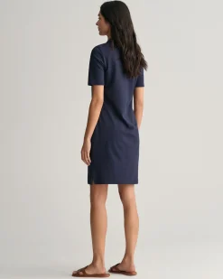 Shield Piqué Polo Dress