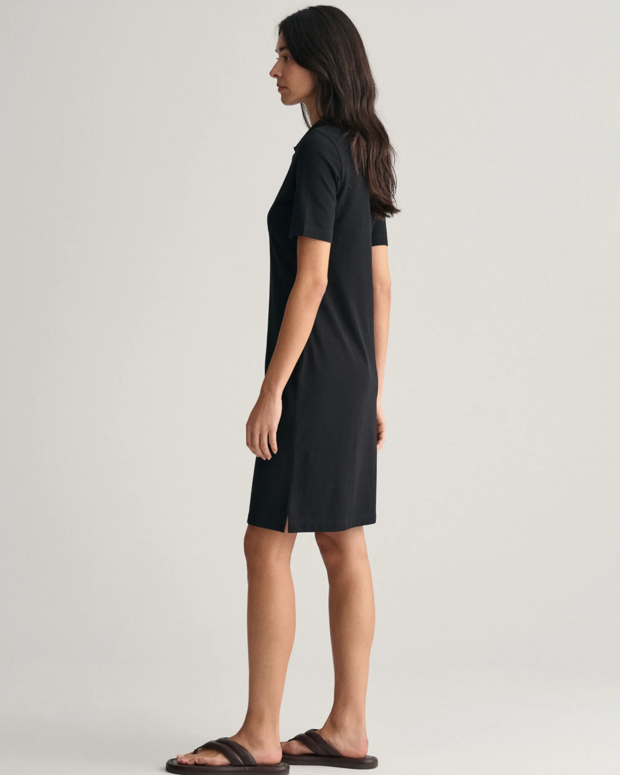 Shield Piqué Polo Dress