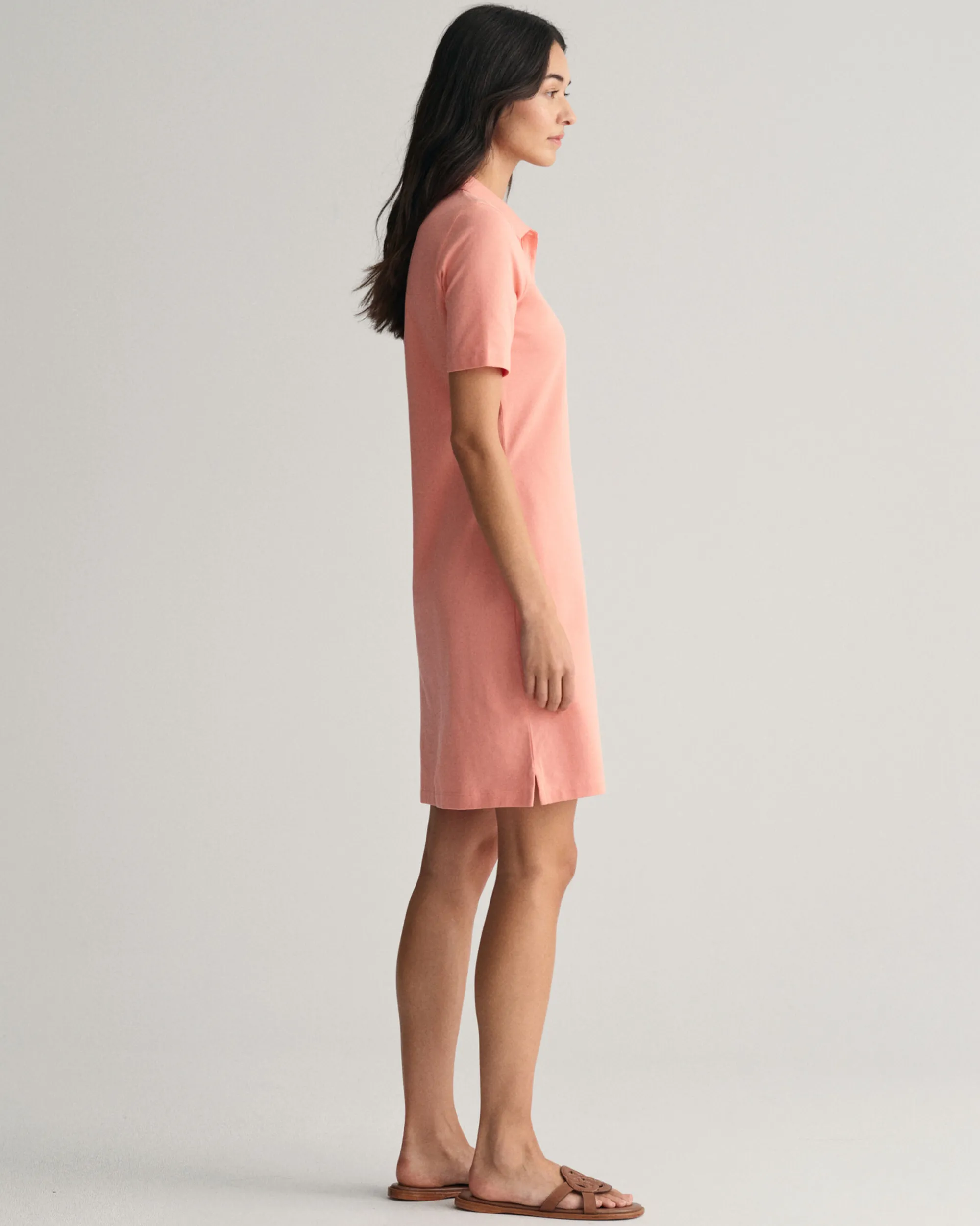 Shield Piqué Polo Dress
