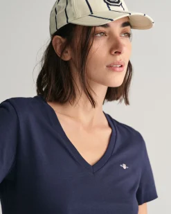 Shield V-Neck T-Shirt
